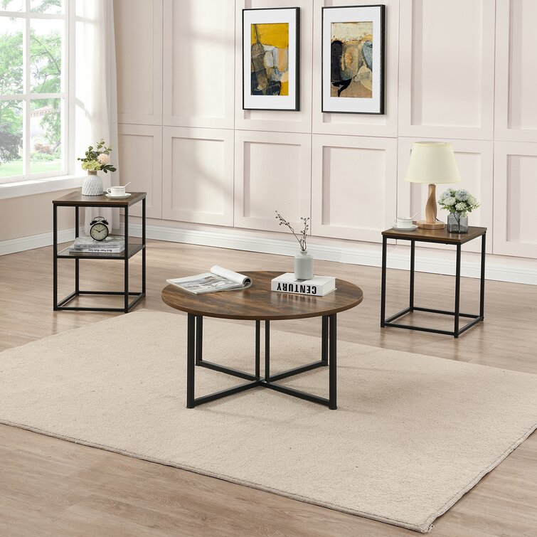 Wayfair coffee and end table outlet sets